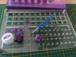 Lubing the Akko Jelly Purple switches with Trybosis 